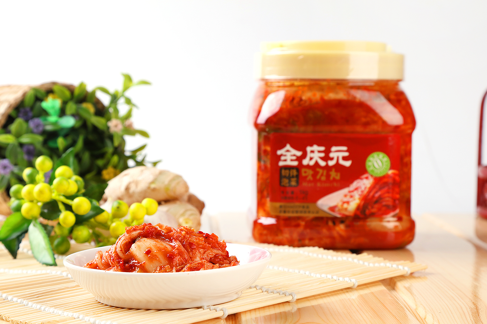 全庆元-切件泡菜瓶装960g