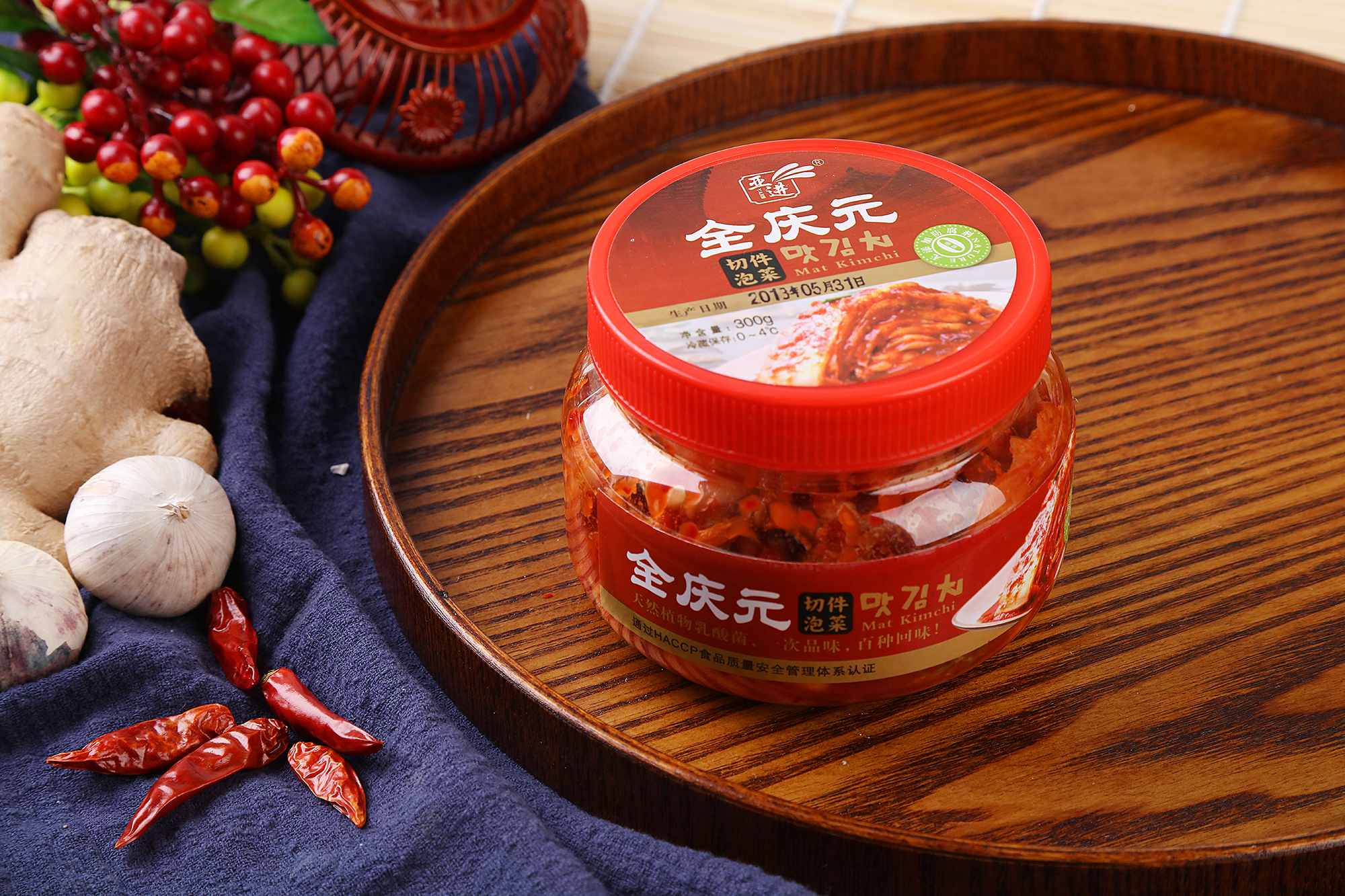 全庆元-切件泡菜瓶装300g